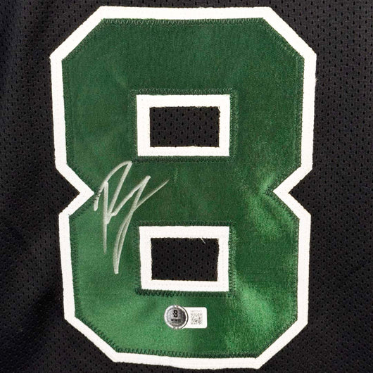 Kristaps Porzingis Signed Boston Black Basketball Jersey (Beckett)