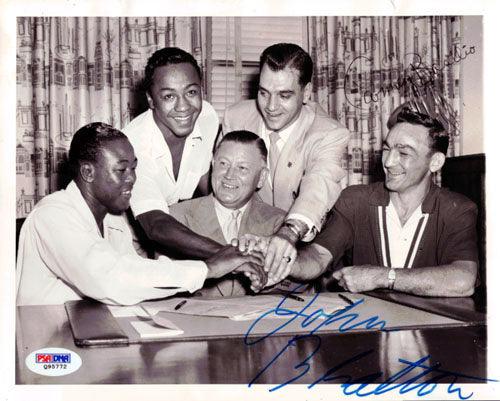 Carmen Basillo & John Bratton Autographed 7x9 Photo PSA/DNA #Q95772