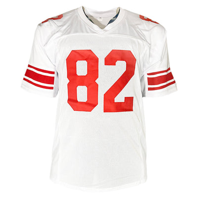Rueben Randle Signed New York White Football Jersey (JSA)