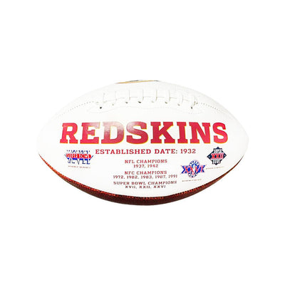 Washington Redskins Official NFL Team Logo Football