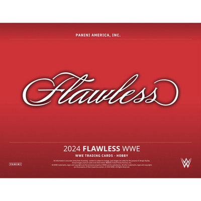2024 Panini Flawless WWE Hobby 2 Box Case