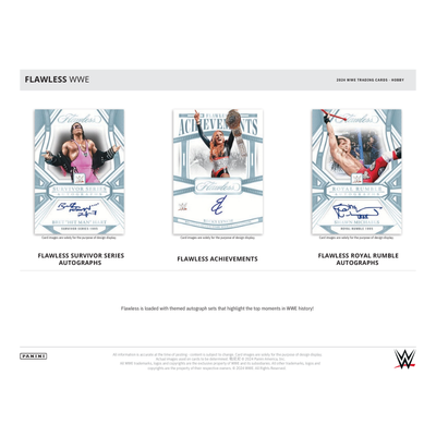 2024 Panini Flawless WWE Hobby Box