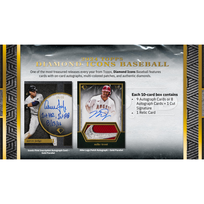 2024 Topps Diamond Icons Baseball Hobby 2 Box Case