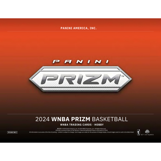 2024 Panini Prizm WNBA Basketball Hobby 12 Box Case