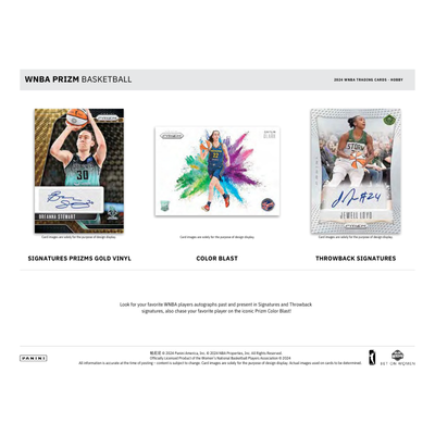 2024 Panini Prizm WNBA Basketball Hobby Box