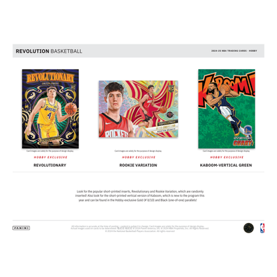 2024/25 Panini Revolution Basketball Hobby 16 Box Case