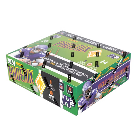 2024 Panini Phoenix Football H2 Hybrid 20 Box Case