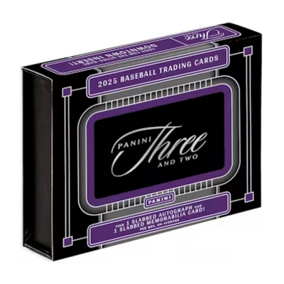 2025 Panini Three & Two Baseball Hobby Box