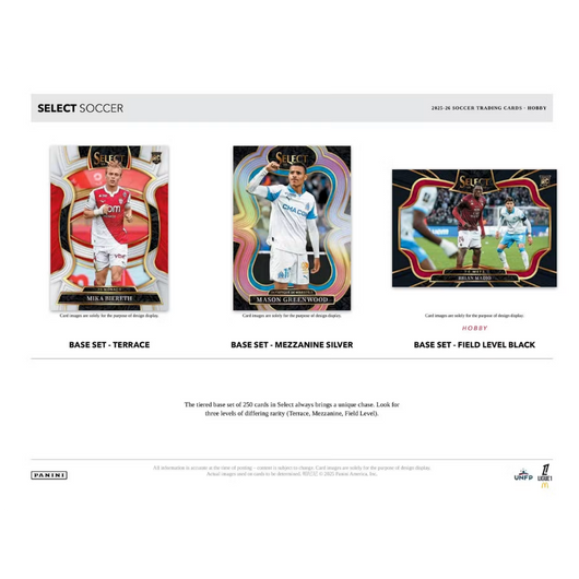 2025/26 Panini Select Ligue 1 Soccer H2 Box