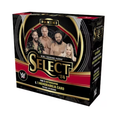 2024 Panini Select WWE Hobby 12 Box Case