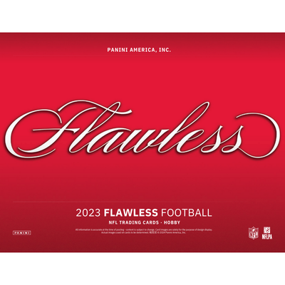 2023 Panini Flawless Football Hobby 2 Box Case