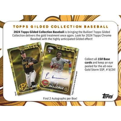 2024 Topps Gilded Collection Baseball Hobby 6 Box Case