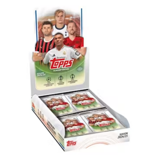 2024/25 Topps UEFA Club Competitions Soccer Hobby 12-Box Case