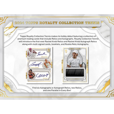 2024 Topps Royalty Tennis Hobby Box