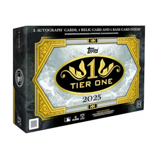 2025 Topps Tier One Baseball Hobby 12 Box Case