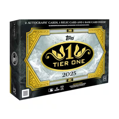 2025 Topps Tier One Baseball Hobby 12 Box Case
