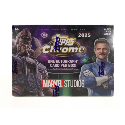 2025 Topps Marvel Studios Chrome Hobby Breaker's Delight Box