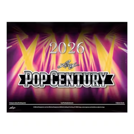 2026 Leaf Pop Century Hobby Box