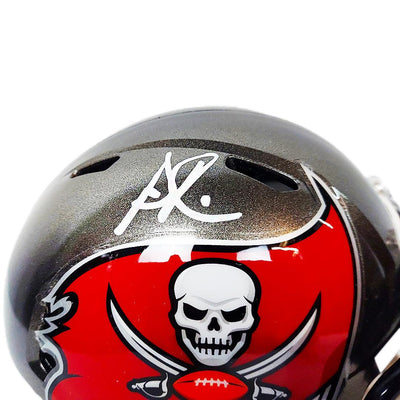 Simeon Rice Signed Tampa Bay Buccaneers Speed Mini Football Helmet (Beckett)