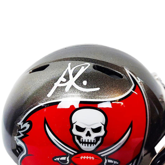 Simeon Rice Signed Tampa Bay Buccaneers Speed Mini Football Helmet (Beckett)