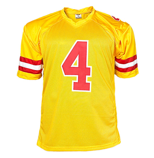 Rashee Rice Signed Kansas City Yellow Football Jersey (JSA)