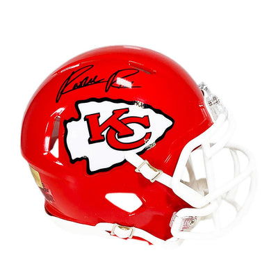 Rashee Rice Signed Kansas City Chiefs Speed Mini Football Helmet (JSA)
