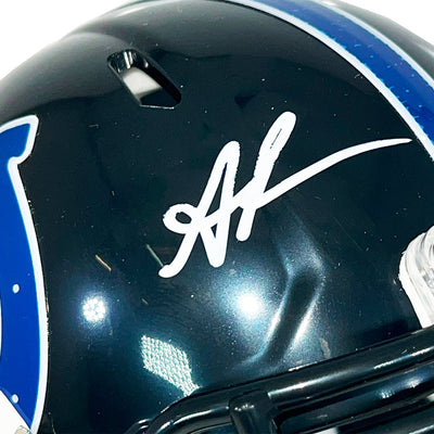 Anthony Richardson Signed Indianapolis Colts Alt 2023 Speed Mini Football Helmet (JSA)