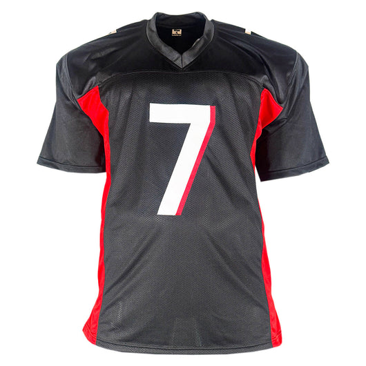 Bijan Robinson Signed Atlanta Black Football Jersey (Beckett)