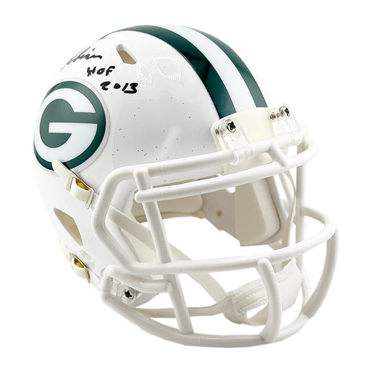 Dave Robinson Signed HOF 2013 Inscription Green Bay Packers 2024 Speed Mini Football Helmet (JSA)