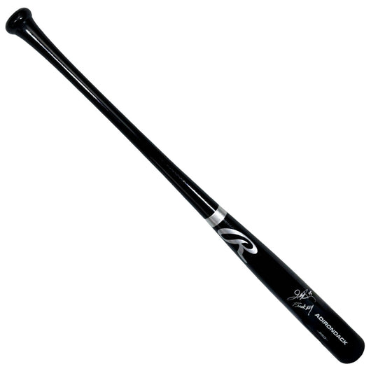 John Rocker Signed F*** NY Inscription Rawlings Black Baseball Bat (Beckett)