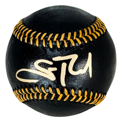 Scott Rolen Signed Rawlings Official MLB Black & Gold Baseball (Beckett)