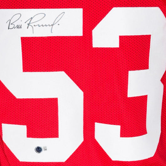 Bill Romanowski Signed San Francisco Red Football Jersey (Beckett)