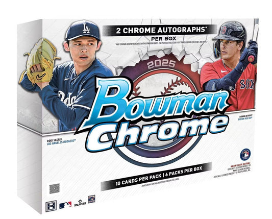 2025 Bowman Chrome Baseball Hobby Box