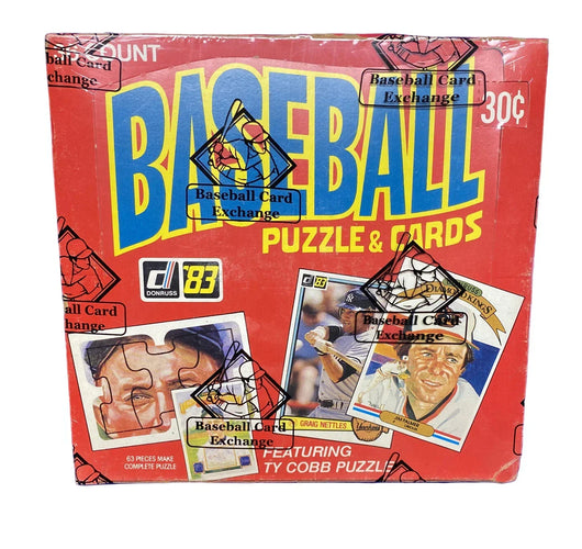 1983 Donruss Baseball Wax Box (BBCE Wrapped)