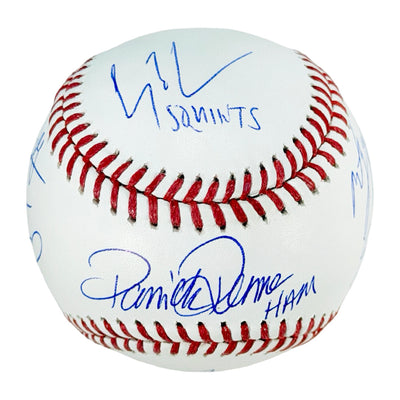 Sandlot Movie Cast 8 Signature Signed with Patrick Renna Rawlings Official Major League Baseball (Beckett)