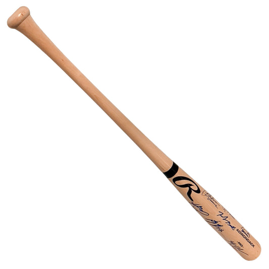 Sandlot Movie Cast 7 Signature Signed Rawlings Blonde Baseball Bat (Beckett)