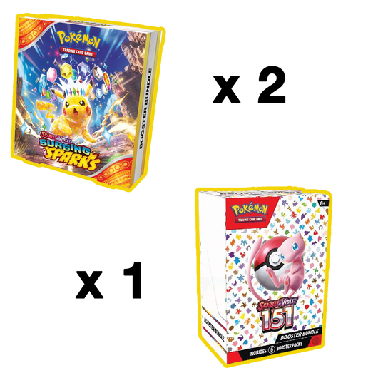 151 & Surging Sparks Booster Bundle - Bundle