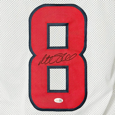 Matt Schaub Signed Houston White Football Jersey (JSA)