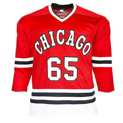 Andrew Shaw Signed Chicago Red Hockey Jersey (JSA)