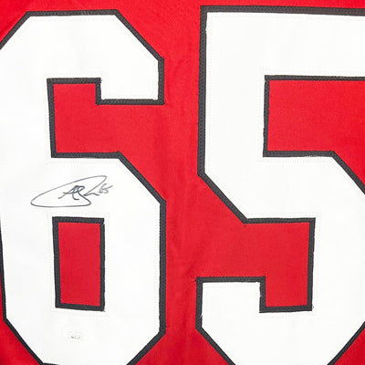 Andrew Shaw Signed Chicago Red Hockey Jersey (JSA)