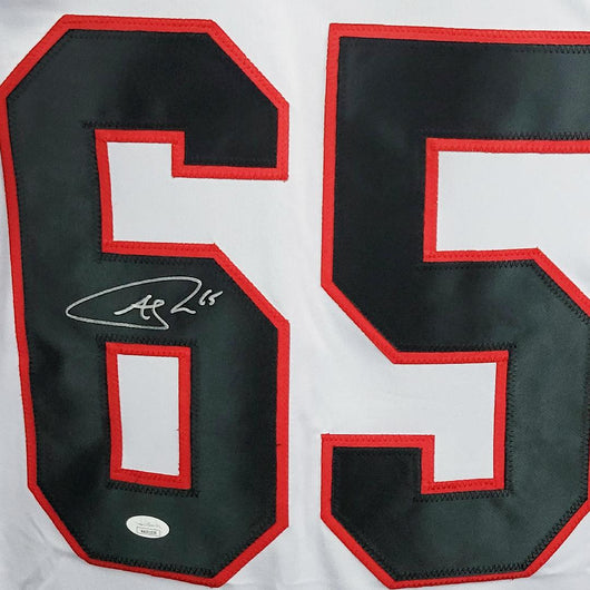 Andrew Shaw Signed Chicago White Hockey Jersey (JSA)