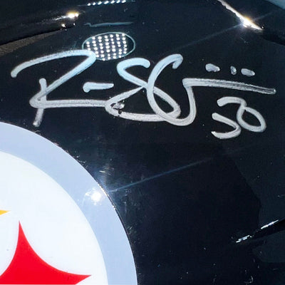 Ryan Shazier Signed Pittsburgh Steelers Midi SpeedFlex Mini Football Helmet (JSA)