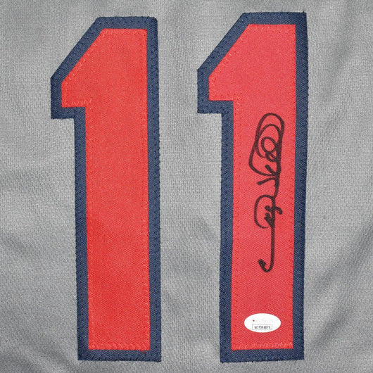 Gary Sheffield Signed Atlanta Grey Baseball Jersey (JSA)