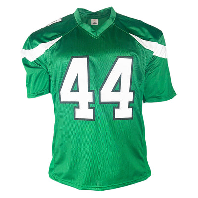 Jamien Sherwood Signed New York Green Football Jersey (Beckett)