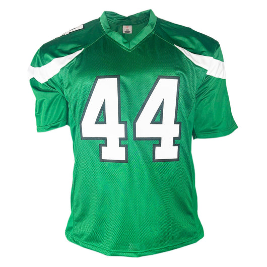 Jamien Sherwood Signed New York Green Football Jersey (Beckett)