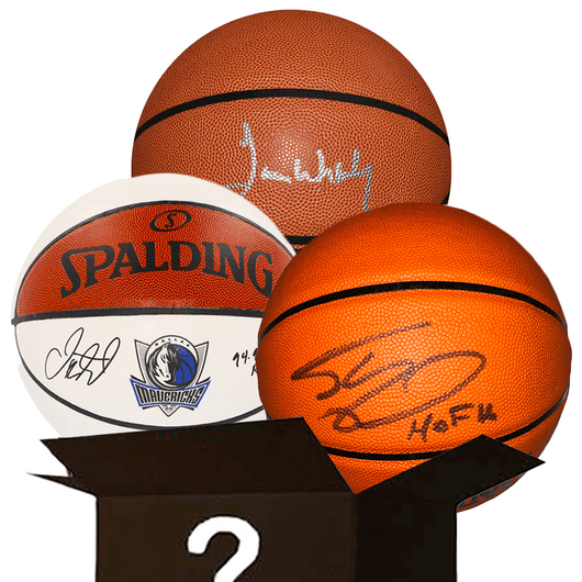 Signed NBA Basketball Mystery Box