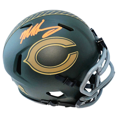 Mike Singletary Signed Chicago Bears Salute 2025 Mini Football Helmet (Beckett)
