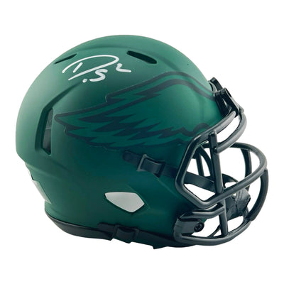 Darius Slay Signed Philadelphia Eagles Rave Mini Football Helmet (Beckett)