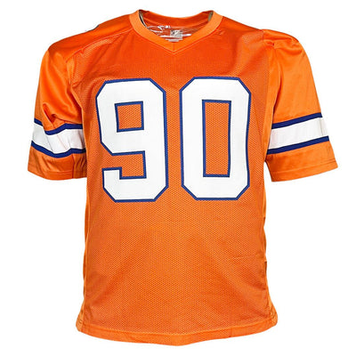 Neil Smith Signed Denver Orange Football Jersey (JSA)