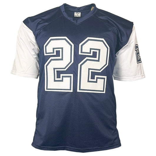 Emmitt Smith Signed Dallas Navy Alternate Football Jersey (Beckett)